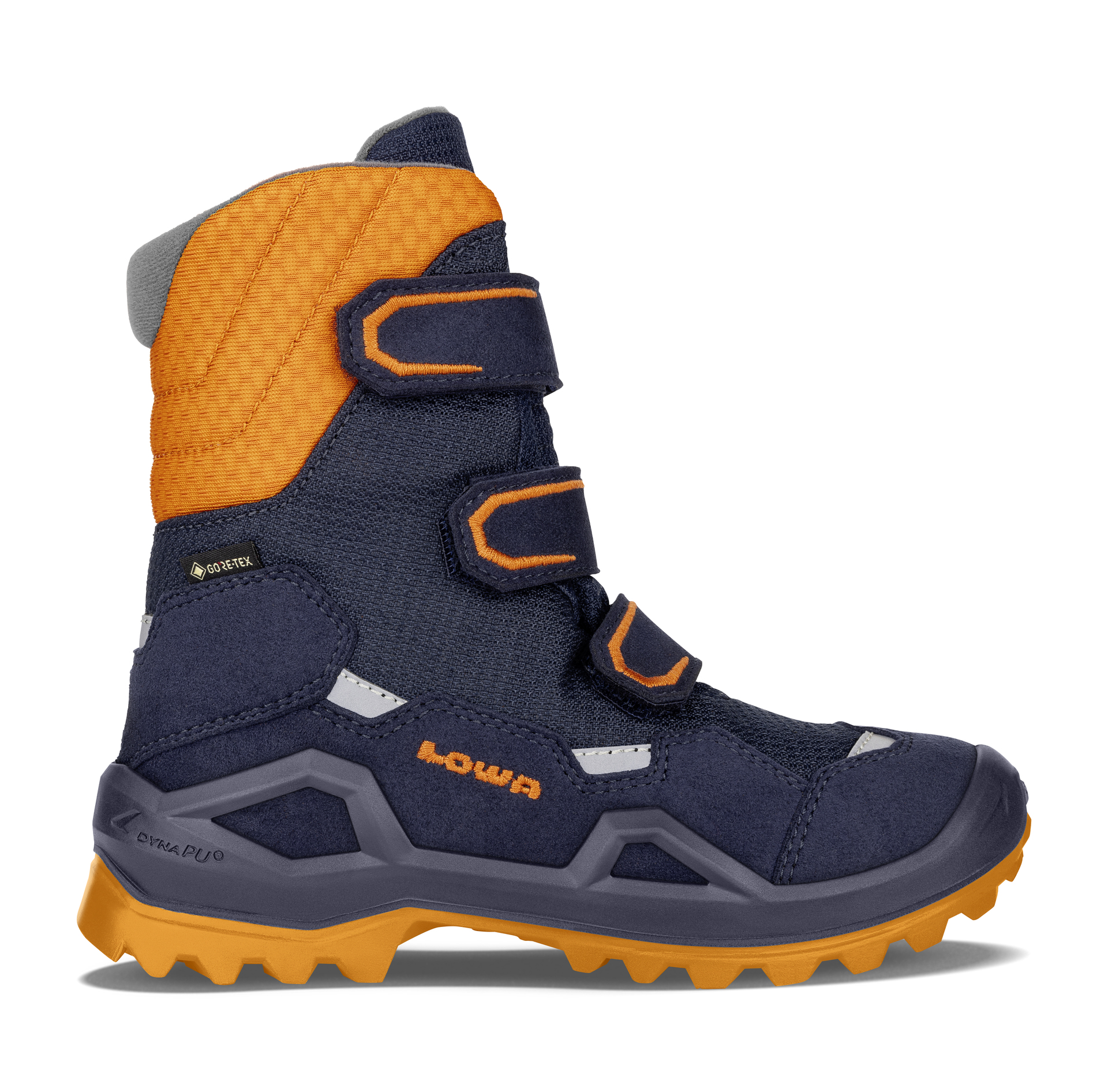 navy/orange